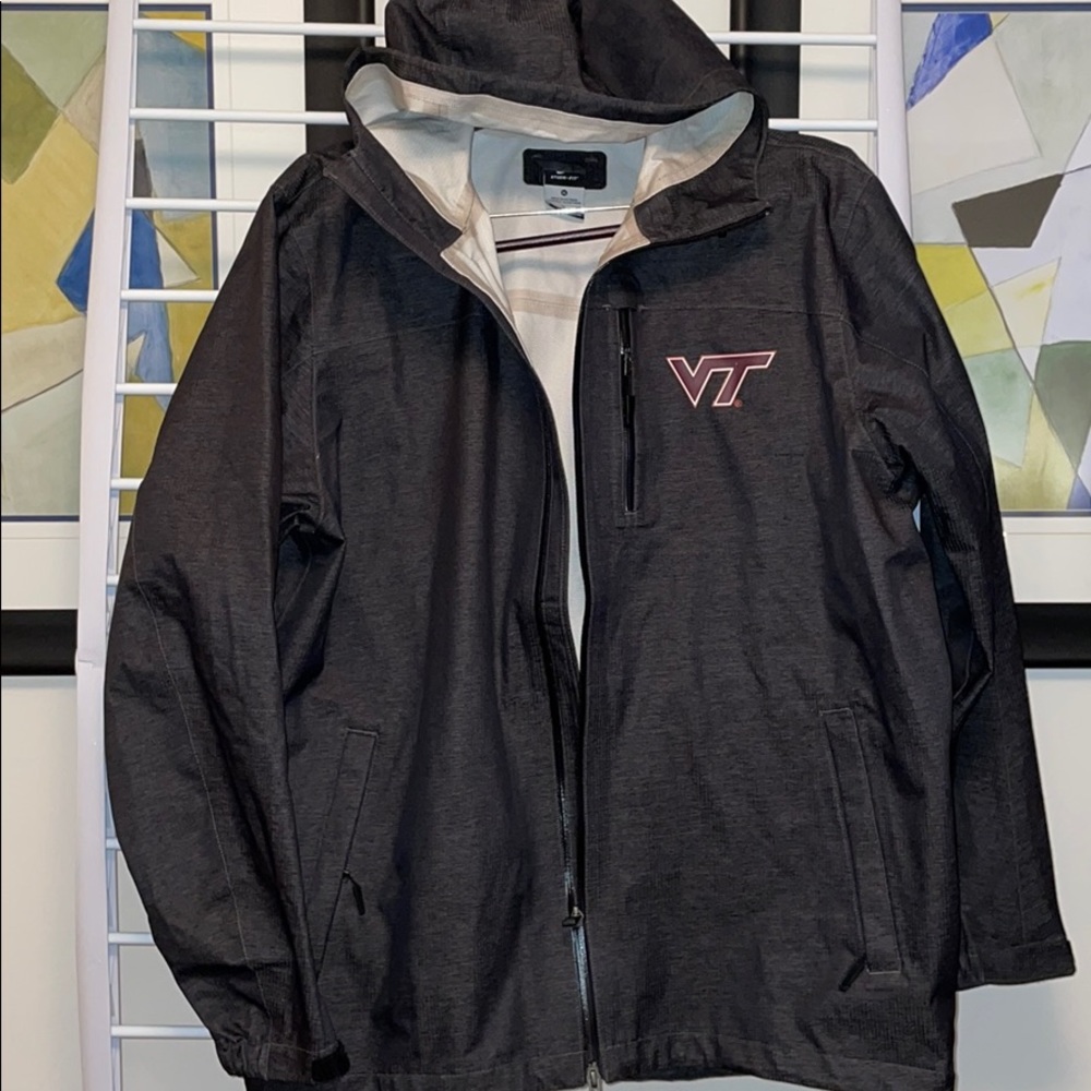 Nike Storm-Fit XL Rain Jacket Virginia Tech Logo